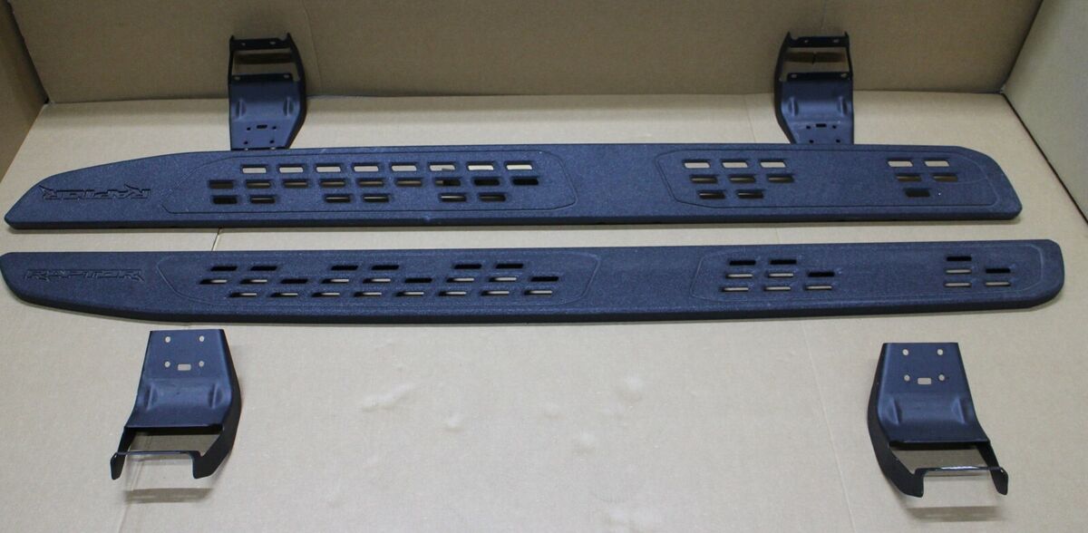 Raptor running step boards side step set fits 2015-25 Ford F Raptor running step boards side step set fits 2015-25 Ford F