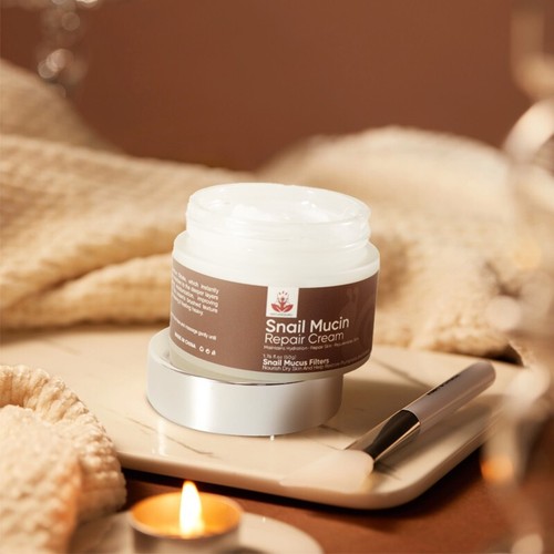 Snail Mucin Repair Cream Moisturizer For Face All in One Snail Repair Cream UK - Picture 7 of 8