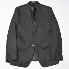 Banana Republic 40R Charcoal Gray Nailshead 792939 Slim Sport Coat Suit Jacket