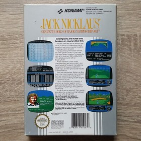Nintendo NES Spiel Jack Niklaus Golf in OVP PAL B Boxed Game