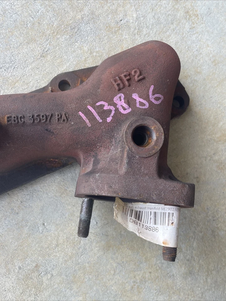 Colector de escape trasero Jaguar XJ6 VDP 1988 a 1994 EBC3597PA Foto 4 de 4