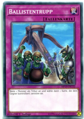 Yu-GI-OH Ballistentrupp Common MP19-DE132