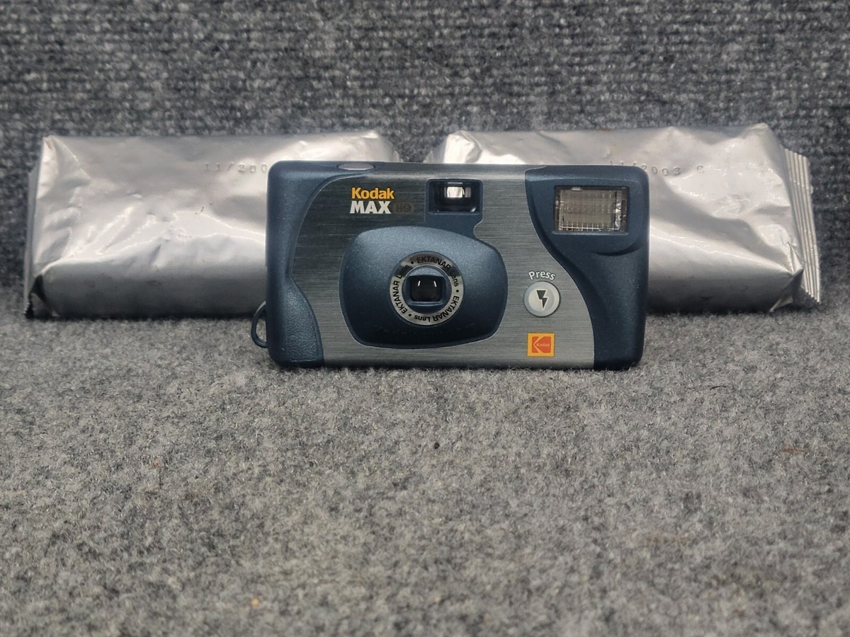 Kodak Max HQ Eastman Camera One Time Use 27 Exposures Ektanar Lens