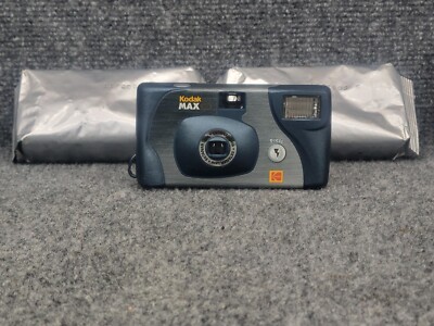 Kodak Max HQ Eastman Camera One Time Use 27 Exposures Ektanar Lens Expired 11/03
