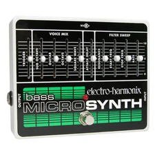 Electro-Harmonix Bass MicroSynth Guitar Effects Micro Synth Synthesizer Pedal