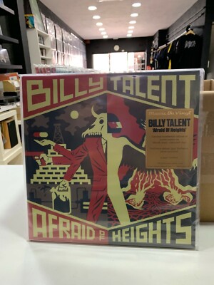 BILLY TALENT 2 LP Afraid Of Heights Bloody Mary Farbige Schallplatte Nummeriert