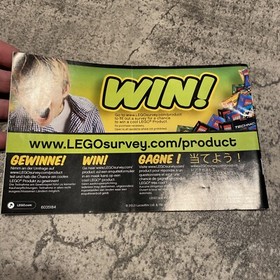 Lego Star Wars instruction booklet for # 75002