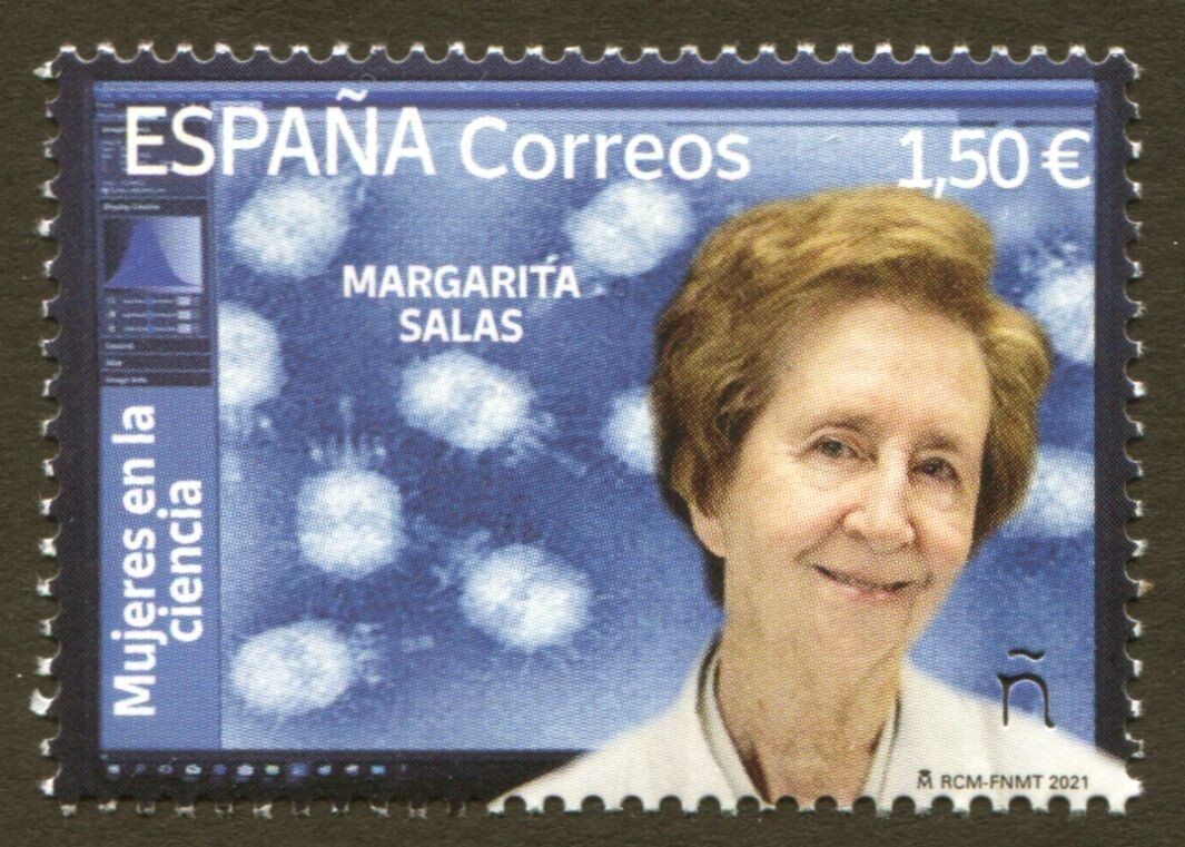 España Sc# 4541, Edición Genetista Molecular Margarita Salas, En estado bastante bueno MNH, SCV: $3,75