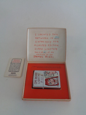 Zippo  Rizzi  ''Come on Baby light my Fire ''  von 1993, No. 62 von 200 OVP selten