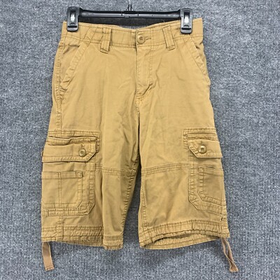 Urban Pipeline Shorts Mens 28 Beige Cargo Ultra Flex Stretch Outdoor Hiking 