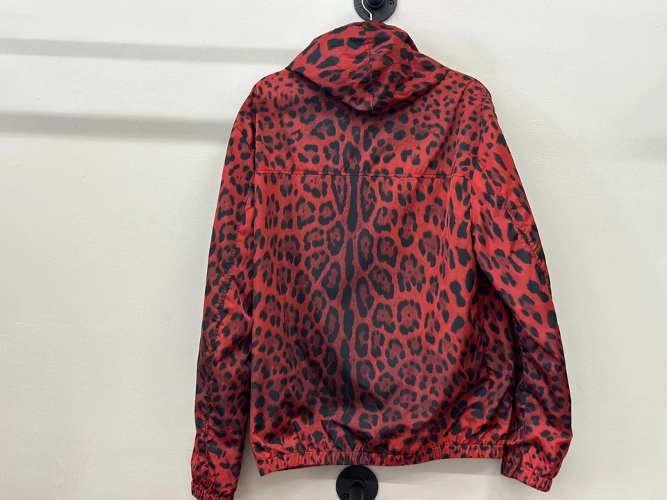 Dolce & Gabbana нейлона куртка G9WJ5T FSMBD красный леопард размер 48 - Изображение 3 из 4
