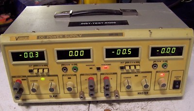 VECTOR-VID WP-78 REGULATED DC POWER SUPPLY 115/230 VAC 8/4 AMP