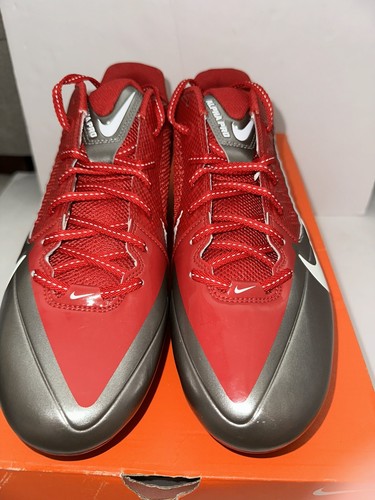 New Men's Nike Alpha Pro Football Cleats Tampa Bay Buccaneers PE Size 12.5 - Picture 2 of 5