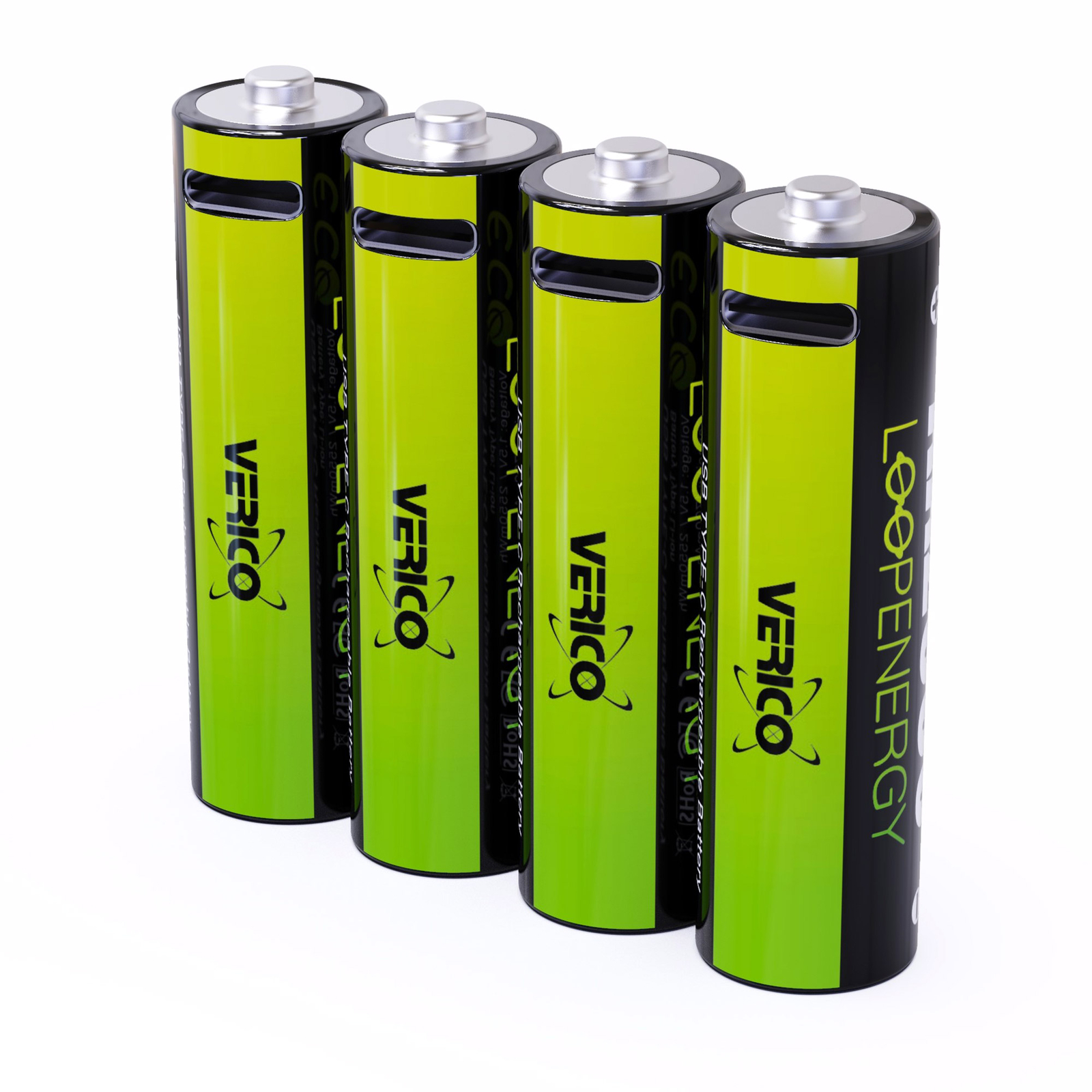Verico Loopenergy Usb-akkus 1,5v 4er-set Aa