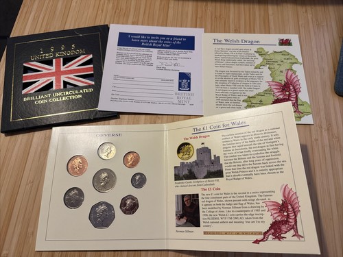 1995 ROYAL MINT UK BRILLIANT UNCIRCULATED COIN COLLECTION - Picture 7 of 8