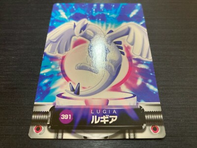 Lugia No391 Pokemon Zukan Japanese Carddass Pocket monsters