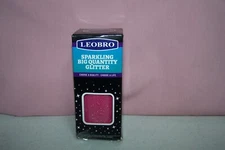 Leobro Sparkling Big Quantity Fine Glitter Pink 5.29 oz. Craft Quality NEW Jar