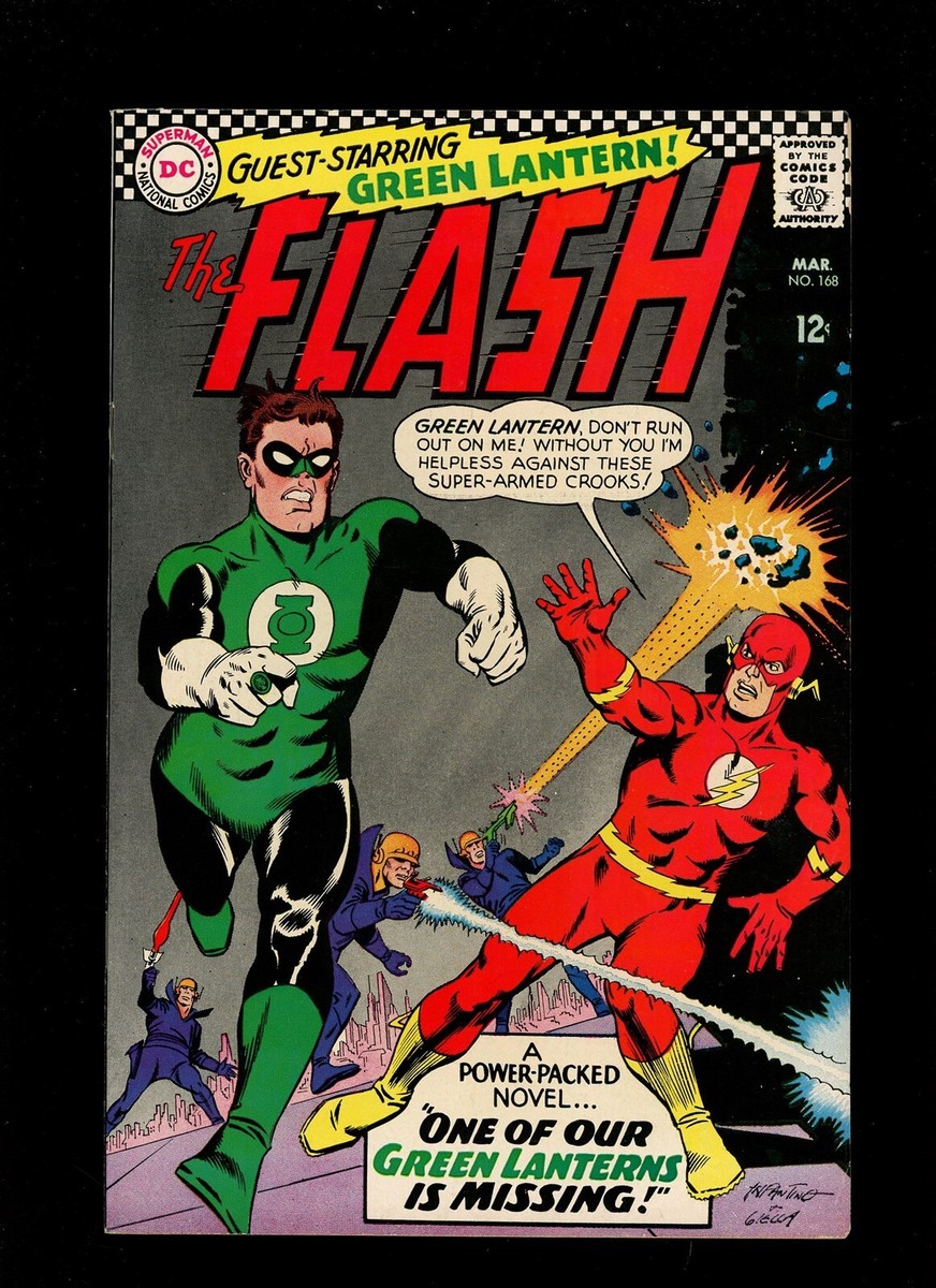 Flash #168 1967 VF- 7.5 High Definition Scans** | eBay