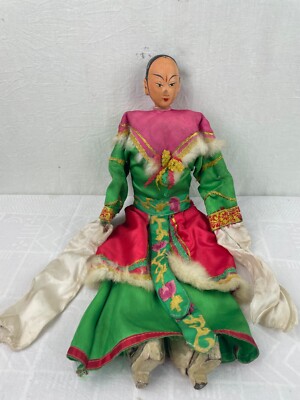 Chaozhou Puppe China von ca. 1850 Opern-Puppe Qing Dynastie Puppen Peking Oper.