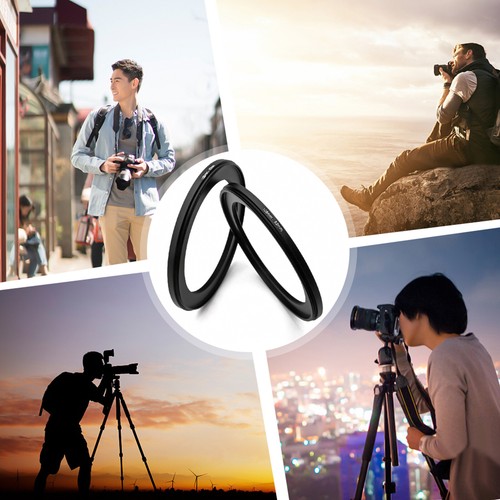 67-49/52/55/58/62/67/77/82/86/95/105mm Step-Down/Step-Up Ring Lens Filter Ring - Picture 15 of 20