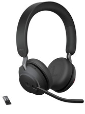 Jabra Evolve2 65 USB-C MS Stereo Black Wireless Headset Music Headphones- 532