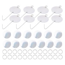 2X(24PCS/Set Bird Repellent Discs Reflective Hanging Device to Keep Birds2519