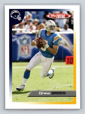2005 Topps Total #179 Drew Brees San Diego Chargers