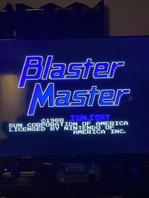 Blaster Master (Nintendo Entertainment System, 1988 NES) - Tested And Working
