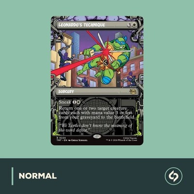 MTG | Leonardo's Technique | Turtles | TMNT | SHOWCASE | NM | EN