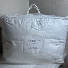 SFERRA Arcadia Duvet Down Alternative M dium Weight King Baffle Box Construction