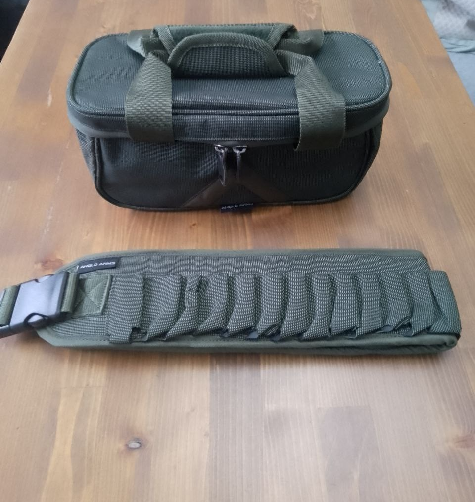Cartridge Bag Anglo Arms Basix & Cartridge Belt 12 Gauge Hunting/Shooting