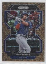 2022 Panini Prizm Tier III Bronze Donut Circle Prizm 34/40 Jeff McNeil #244 o7m
