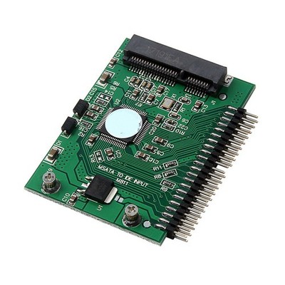 2x MSATA SSD zu 44 Pin IDE Konverter Adapter 2 5 Zoll HDD Adapter