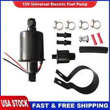 12v Universal Electric Fuel Pump Gas Diesel High Pressure 5-9 Psi E8012s Trucks