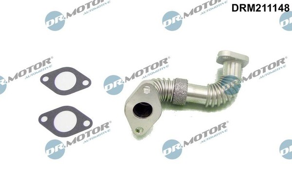 Dr.Motor Automotive DRM211148 Rohrleitung, Agr-Ventil FüR Audi Skoda Vw-image