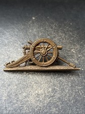 Royal Artillery British Army Collar Badge