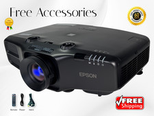 Epson PowerLite 4855WU 3LCD Projector Lens Shift 4000 Lumens Faroudja DCDi WUXGA