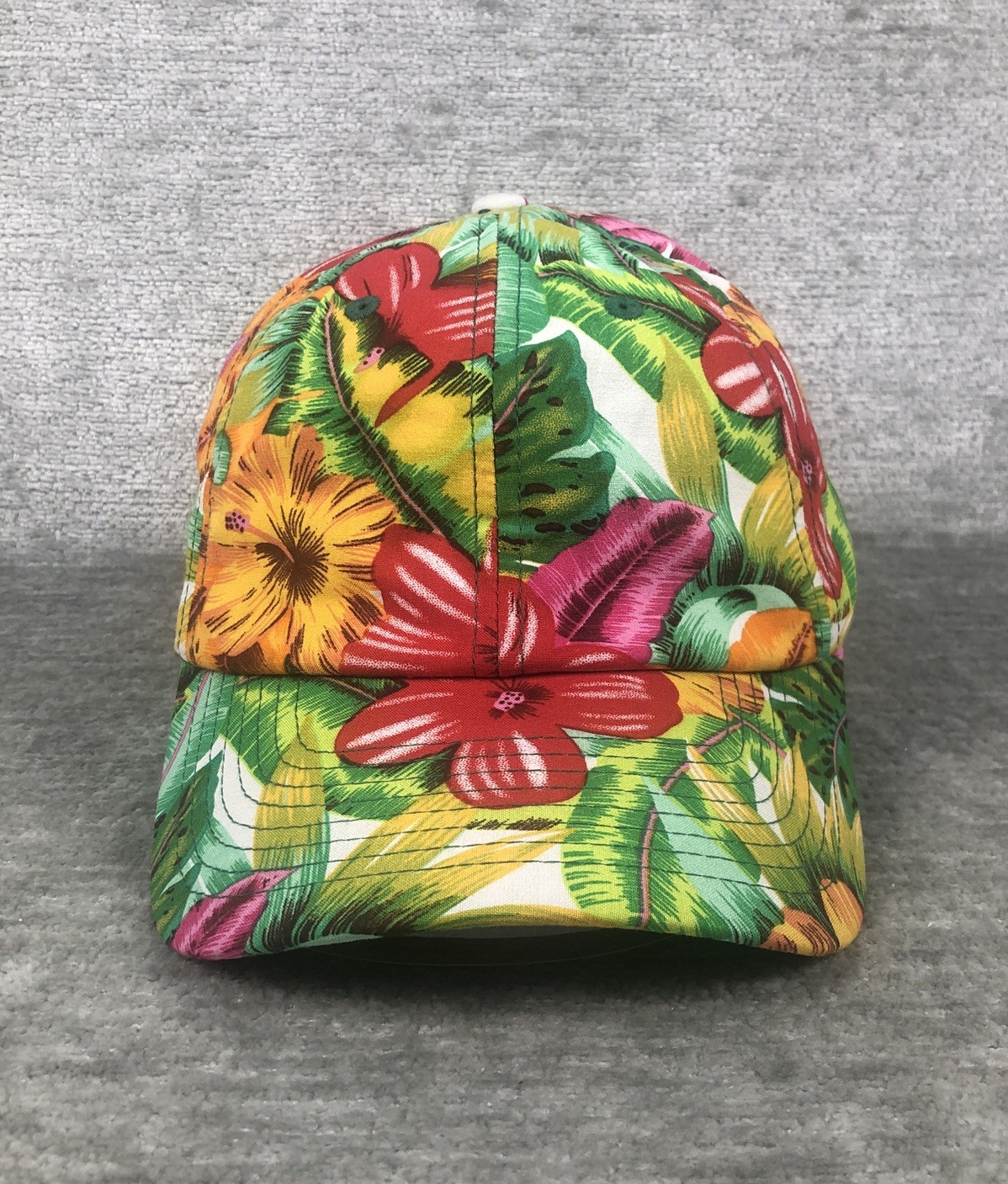 Kbethos Floral Unstructured Adjustable Strap Hat Cap