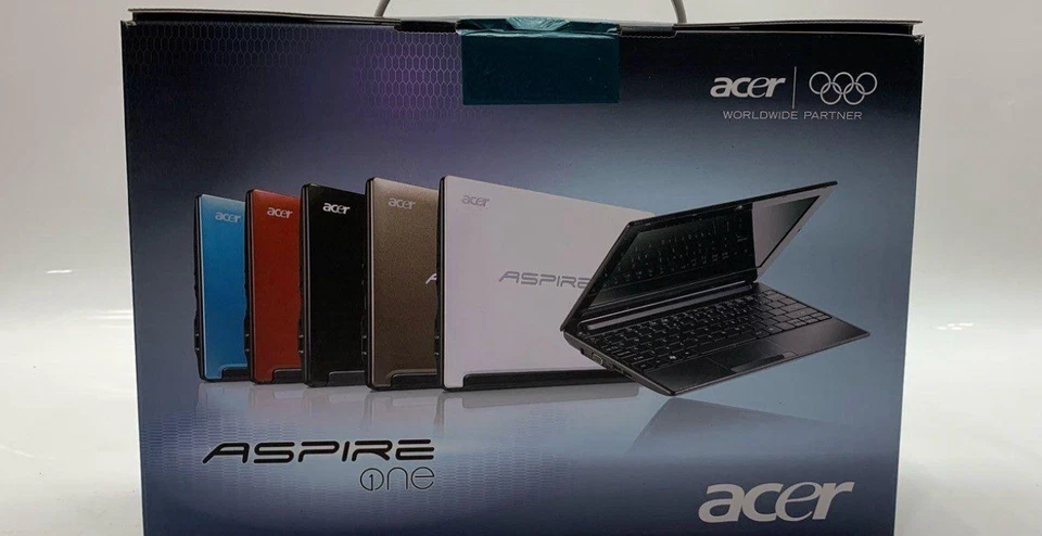 New Aspire one D255E-13639 Laptop Black Factory Sealed NIB 10.1” LED LCD 250gb - Image 2 of 4