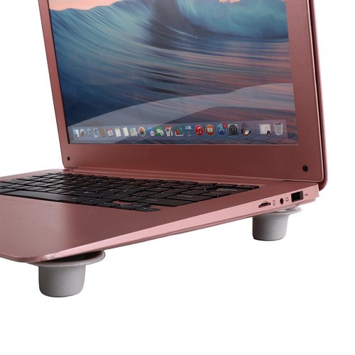 Radiative Mini Laptop Stand Mini Self Adhesive Laptop Stand Notebook - Afbeelding 5 van 12