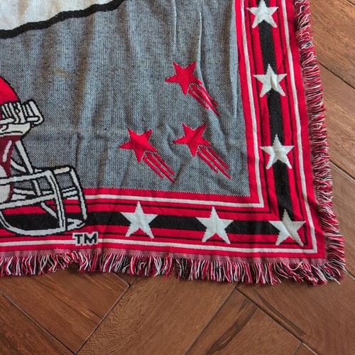 Kansas City Chiefs BLANKET THROW TAPESTRY FOOTBALL VINTAGE NORTHWEST USA 48x60 - Picture 4 of 12