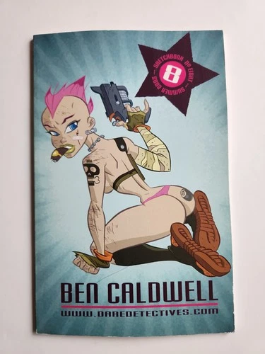 2005 SKETCHBOOK  #8 SIGNED BY ARTIST/CARTOONIST BEN CALDWELL Comic Book