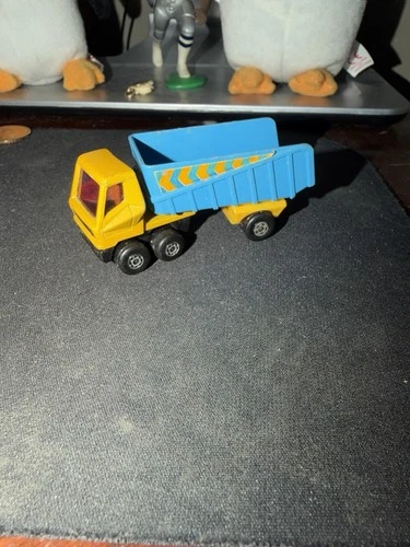 Matchbox Lesney #50 Articulated Truck Yellow 1973 Superfast England