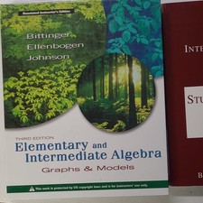 Addison Wesley Bittinger Algebra Graphs & Models 3rd Annotated Instructor's Edi…
