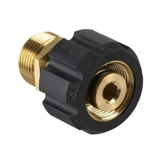 Pressure Washer Adapter M22 15mm Female to 14mm Male Quick Connect Coupler Hi...