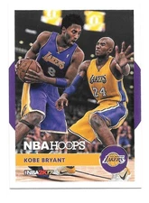 2016-17 NBA Hoops KOBE BRYANT NBA 2K17 -LOS ANGELES LAKERS- #19