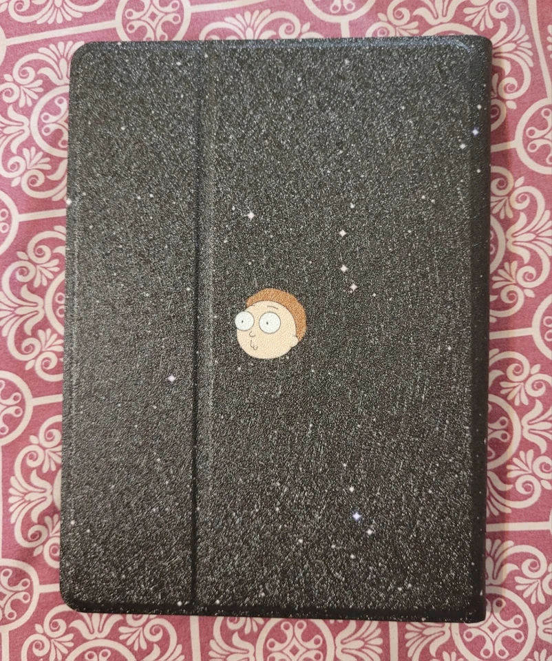 FUNDA LIBRO CUERO ARTE PERSONAJE RICK AND MORTY Foto 4 de 4