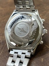 Breitling Chronomat Factory Warranty D13352 Blue Dial Automatic Men's Watch 10