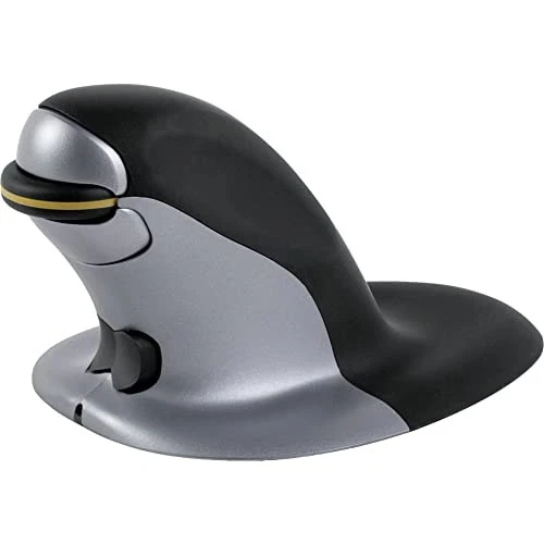 Fellowes 9894701 Medium Penguin Ambidextrous Vertical Mouse - Wireless - Image 2 of 3