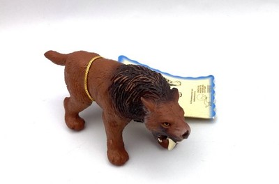 Bullyland Prehistoric SMILODON Jurassic Figure w/Tag Retired